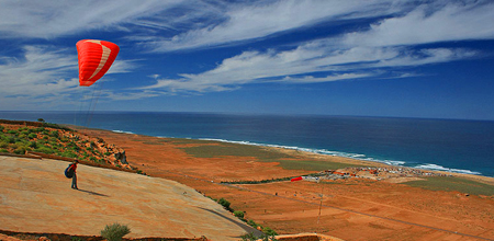 Discovery of paragliding From Marrakech